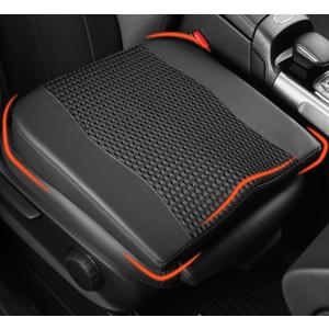 Lofty Aim Car Seat Cushion, Comfort Memory Foam Car Cushions for Driving - Sciatica & Lower Back Pain Relief, Driver Seat Pillow for Auto, Office Chair, Wheelchair - 4D Mesh Black