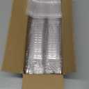 SHOPDAY 5 oz Plastic Dessert Cups 50 Pack Small Clear Square Parfait Cups with Spoons, Mini Plastic Tumbler Serving Cups for Tasting Party Appetizers Mousse Yogurt