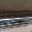 1 1/8 Inch Diameter Room Darkening Curtain Rods 84-134, Heavy Duty Window Wrap Around Drapery Rod with Aluminum Bracket, Accessories, Wall Mounted Ceiling Mounted, Adjustable Length, Antique Bronze