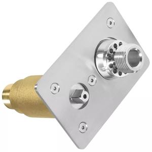 Zurn Z1333-C Chrome 3/4" Exposed Non-Freeze Wall Hydrant Z1333-C