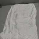 Cooling Contour Pillowcase- Rayon Derived from Bamboo Contour Cervical Neck Pillow Case Cover- Breathable Silky Soft Pillowcase for Hot Sleepers,24 x14 x5/3.7 Inches 1 Piece White