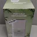 Dehumidifier, 60 OZ Water Tank, Dehumidifiers for Home, 500 sq. ft. Dehumidifier for Basement Bathroom Bedroom with Auto Shut Off, 7 Colors LED Light, Quiet Dehumidifiers with Sleep Mode (White)