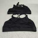 Hands Free Pumping Bra for Women 2 Pack, Lupantte Supportive Comfortable Breast Pump Bra with Pads, All Day Wear Pumping and Nursing Bra in One Breast Pump for Medela, Spectra, Momcozy, etc. (X-Large) (Black+black)