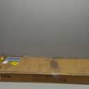 43 Inches TV Stand,Mid Century Modern Entertainment Center with 4 Open Shelves Farmhouse TV Media Console Table for Living Room,Bedroom,Television Stand Tp To 50 Inches(Black)