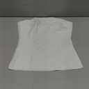 Artdear Tube Tops for Women, Sexy Y2K Crop Top Double Lined Strapless Tank Summer Going Out Tops Air Touch Fabric (Large, White)