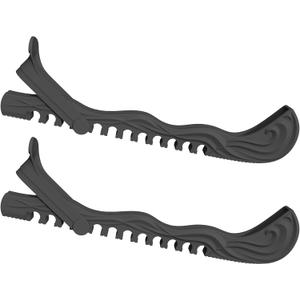 Ice Skate Guards Ice Skate Blade Covers Skate Blade Protector, 1 Pair of Adjustable Skate Guards for Hockey or Figure Skating (Youth, Black)