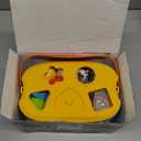 Baby Toys 6-12 Months, 6 in 1 Montessori Toys for 1 Year Old, Soft Infant Sensory Teething Toy, Stacking Cups & Blocks, Shape Sorter Blocks, Finger Puppets, Tissue Box Toy for Toddler 0-3-6-9-12 M+