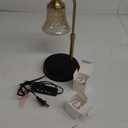 DORESshop Candle Warmer Lamp, Electric Candle Lamp Warmer with Timer(2H/4H/8H), Adjustable Height & Heat with 2 Bulbs, Ideal Gifts.