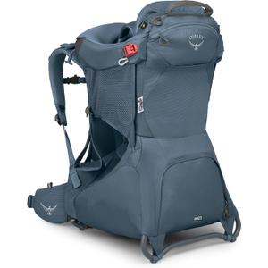 Osprey Poco Child Carrier Backpack - Adjustable Travel Baby Carrier with Sunshade - Hiking Carrier for Toddlers, Tidal Blue, OS size