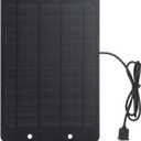 Soshine Mini Solar Panel - USB Solar Panel Charger 5v 6w with High Performance Monocrystalline USB A Connector for Camera,Water Pump,Small Fan,Bicycle,Power Bank,Camping Lanterns