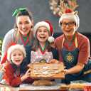 Cholemy 20 Pcs Christmas Trophies 2" Contest Award Christmas Medals Winter Holiday Contest Trophy for Winner First Place Participation Prizes Xmas Party Gift