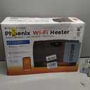 NEW Touch Screen - 1500 Watt ~ Infrared Space Heater ~ Wall Mounted ~ Wifi Enabled Grey with WIFI