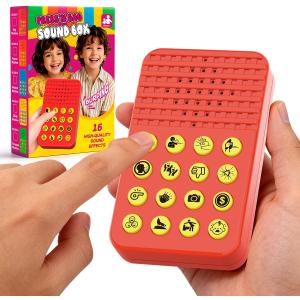 Sound Effects Machine for Kids, Adjustable Volume Noise Maker Prank Stuff with 16 Sounds, Teen Boys Gifts Ages 8-13, Cool Gag & Practical Joke Toys for Teenager