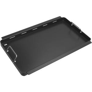 Full-Size Griddle Inserts for Charbroil Commercial Tru Infrared, Flat Top Plate for Charbroil 463276016, 466242715, 466242815, 463257520 463436215 463439915 Grills, Replace for G533-0009-W1 Grates (17" x 26.4" x 2")