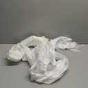 118x28 Inch Extra Large Valentine's Day Tree Topper Bow Wedding Giant Satin Bow Decoration with Long Streamers Huge Oversized Topper Decor for Tree Holiday Party Door Wall(White,Satin)