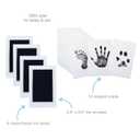 Pearhead 4-Pack Clean-Touch Ink Pad Kit, Mess-Free Inkless Hand and Footprint Kit, Baby Foot Printing Kit, Cat and Dog Paw Print Kit, Suitable for Babies and Pets