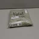 KOUFALL Sage Green Linen Sheer Curtains 84 Inches Long Boho Tab Top Farmhouse Cottagecore Cottage Core Curtains for Bedroom Living Room 84 Inch Long 2 Panels Set, Light Green