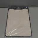 Titanium Cutting Boards For Kitchen, Double Sided Cutting Board, Food Grade Titanium And Wheat Straw PP Chopping Board, Easy To Clean, Large Size 15”×10” Dark Gray 