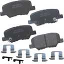Bendix Premium SBC1679 Ceramic Rear Brake Pads for Mazda 3 2018-2014, 3 Sport 2016-2014, 6 2015-2014, Mitsubishi ASX 2015-2013, Outlander 2018-2014, Outlander Sport 2023-2013, RVR 2023-2013