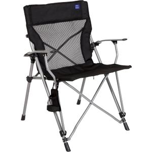 MACSPORTS Hard Arm Tension Chair, Black, 22.5 inches x 26 inches x 35.75 inches