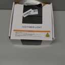 AMKI Upgraded 16W Starlight Headliner Kit Twinkle+Sound Activated 600pcs 0.03in 9.8ft Cable Fiber Optic Light APP/Remote Control for Car Home Star Ceiling Decoration