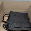 Paterr 4 Pcs Insulated Grocery Bags Large Reusable Insulated Cooler Bags with Zipper Top Shopping Totes for Hot or Cold Food (Black)