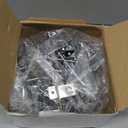 Moxweyeni 100 Pcs Heavy Duty Slatwall Panel Hooks Hanging Metal Slat Wall Hanging Hooks Silver Slat Wall Hanger Commercial Grade Slatwall Pegs Accessories for Shop Retail Display(4 Inch)