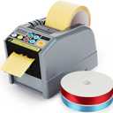 Ribbon Cutting Machine, 999mm Automatic Tape Dispenser with Manual & Auto Modes, Precision Cutting Tool for Gift Wrapping, Packaging, Schools, Offices, Warehouses, and Home