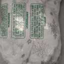 Plush Christmas Tree Skirts, 36 inches Luxury Snowy White Faux Fur Xmas Tree Base Cover Mat with Silver Snowflakes for Xmas New Year Home Party Decorations