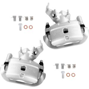 cciyu Rear Left & Right Brake Calipers Assembly w/Bracket 19B2754 19B2755 2000 2001 2002 For Toyota For MR2 Spyder