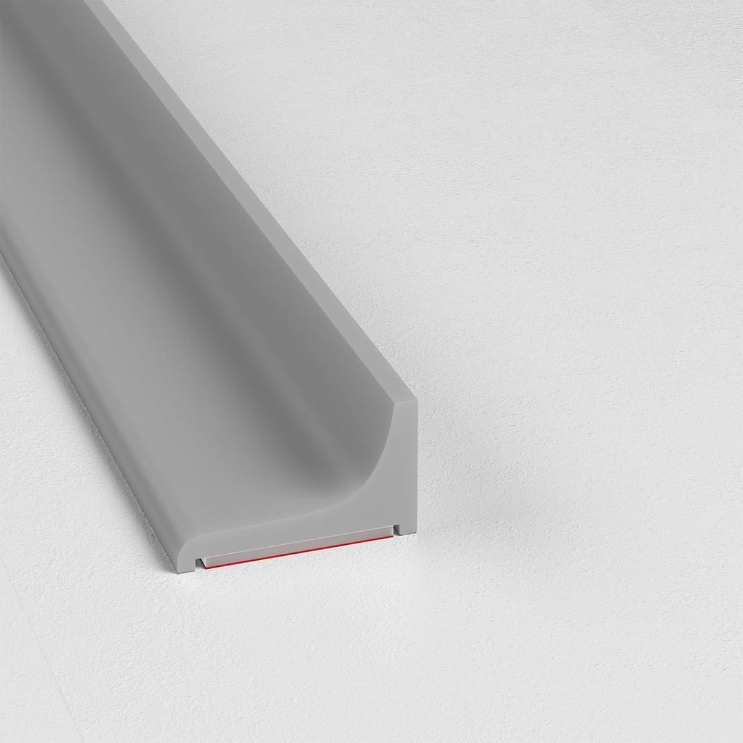 Silicone Shower Threshold Water Dam, Kitchen Sink Splash Guard, Shower Barrier Water Dam(39inch)