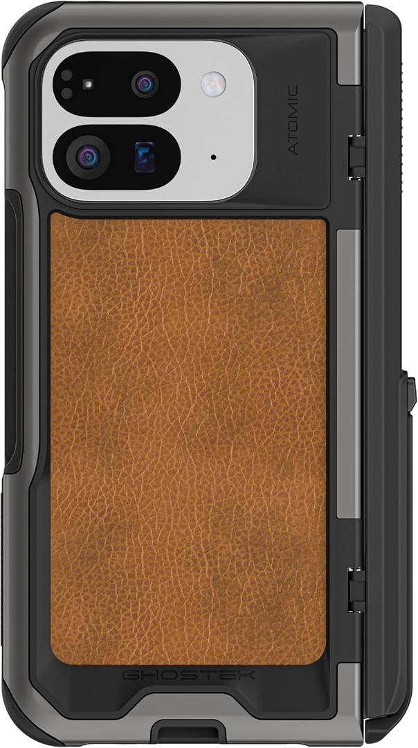 Ghostek Atomic Slim Pixel 9 Pro Fold - Funda con funcin atril integrada y proteccin completa de bisagra, cubierta protectora de metal de grado militar, diseada para Google Pixel 9 Pro Fold 2024 (8