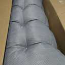 Bench Cushion 39x19x4 Inch, Indoor Outdoor Non-Slip Waterproof Linen