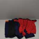 Real Essentials 5 Pack: Mens Compression Shorts - Quick Dry Performance Active Underwear XXL