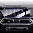 [Upgrade] BMW X5 G05 2019~2023 /X7 G07 19~22 12.3 Inch Screen Protector [Military-Grade Sturdy] [No Glare & Fingerprint] for Touch Screen, Tempered Glass Screen Protector Car Navigation Display Screen Cover