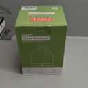 200ml Glass Reservoir Essential Oil Diffuser with Glass Dome Ultrasonic Aromatherapy Diffuser with Four Timer Colorful Light Auto-Off for Home Office Bedroom