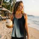 Urchics 2026 Women Two Piece Tankini Swimsuit Tummy Control Plus Size Long Torso Top and High Waisted Boyshorts Bathing Suits