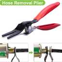 Toolwiz Automobile Hose Removal Pliers, Auto Fuel, and Vacuum Line Tube Hose Remover Pliers, Separator Tools Pipe Repairing Tool for Marine, Oil, Hosepipes Vehicle