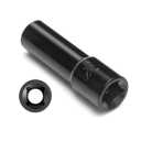 10 Spline Lug Nut Key Replacement for TA20-1/2 Fit Bimecc M14x1.5 10 Spline Lug Bolts and M12x1.5 Lug Nuts, 10 Point Lug Nut Socket with 1/2" Drive Fit for Impact Wrench and Extensions