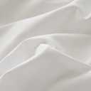 Bed Skirt Queen Size Ruffled Bed Skirt with Split Corners, Queen Bed Skirts 18 Inch Drop with Platform, White, 18'' Queen