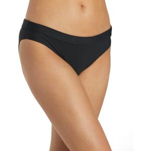 Sporti Active Hipster Workout Bikini Swim Bottom (Medium, Black)