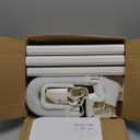 LyPrem 10Ft Mini Split Line Set Cover 3" PVC Line Cover Kit for Mini Split and Central Air Conditioner & Heat Pump(White)