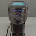 CASABREWS CM5418 Espresso Machine 20 Bar, Compact Espresso Maker with Steam Milk Frother, Stainless Steel Coffee Machine with 34oz Removable Water Tank for Cappuccino, Gift for Women or Men, Silver