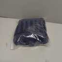 H.VERSAILTEX Velvet Stretch Couch Cushion Cover Plush Cushion Slipcover for Chair Cushion Furniture Protector Seat Cushion Sofa Cover (1 Piece Armchair Cushion Covers, Navy)