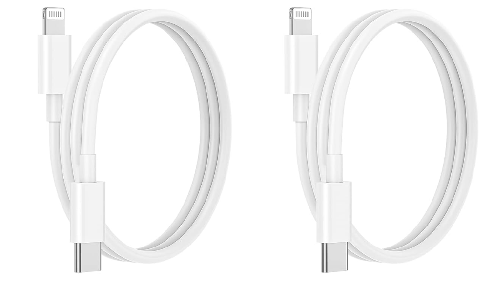 USB C to Lightning Cable 2 Pack 3FT Type C Charger Fast Charging Cord Compatible for Apple iPhone 14/14 Pro/14Pro Max/13/13 Pro/12/12 Pro/11/11 Pro/XR/XS/X/8/8 Plus/iPad MFi Certified