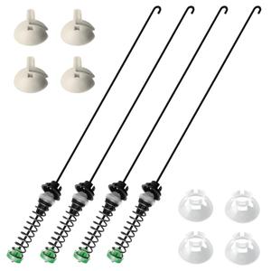 W11130362 Washer Suspension Rod Kit Compatible with Whirlpool Kenmore Washing Machine Replaces W10594080 W10735786 W10748956 W10780040