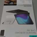 ESR iPad Pro 11 Inch Case with Keyboard (M5/M4, 2025/2024), iPad Pro 11(5th) Keyboard Case with Easy-Set Magnetic Stand, Portrait/Landscape Modes, Removable Protective Case, Rebound 360 Series, Black