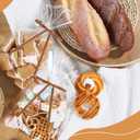 24Pcs Camel Velvet Christmas Tree Bows Ornaments Vintage Velvet Ribbon Bows for Tree Garland Wreath Indoor Outdoor Christmas Decor Xmas Decorations 3/8" Wide, 5 * 7 inch