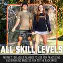 Franklin Sports Franklin Sports Backyard Lacrosse Goal - Kids + Adult Lacrosse Training Net - Lacrosse Training Equipment - Perfect for Youth + Adult Training
