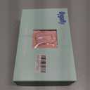 2 x Uygafly Personalized Belt Bag for Women Girls - Fashion Mini Waist Packs with Adjustable Strap - Trendy Travel Fanny Pack Crossbody Bags with Initial Letter - Teen Gifts | Peach,Q